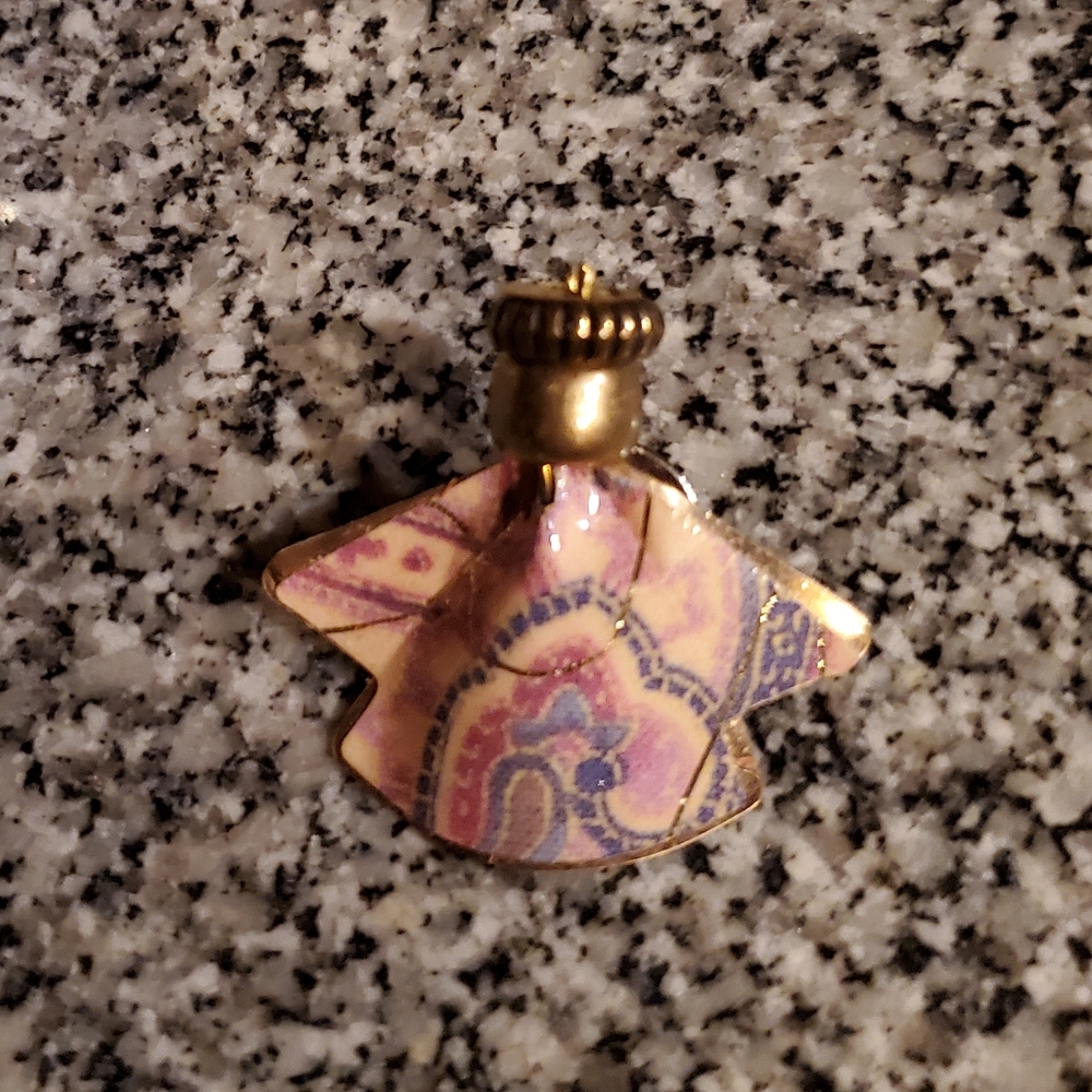 Cottagecore Metal Angel Pin - Picture 3 of 6